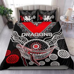 NRL St. George Illawarra Dragons Aboriginal Doona Cover