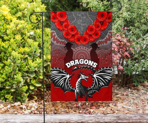 NRL St. George Illawarra Dragons ANZAC Day House Flag