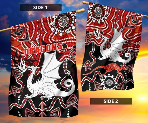 NRL St. George Illawarra Dragons Indigenous Limited House Flag