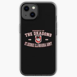 NRL St. George Illawarra Dragons Black Version Phone Case